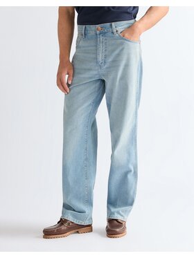 Wrangler Wrangler Jeansy LOOSE STRAIGHT Niebieski Loose Fit