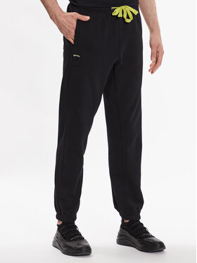 Blauer Blauer Teplákové nohavice 23SBLUF07089 005662 Čierna Relaxed Fit