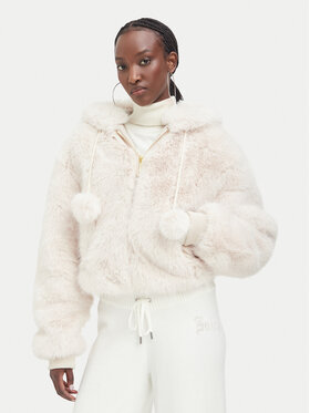 Juicy Couture Juicy Couture Шуба JCXIJ126509 Кремовий Regular Fit