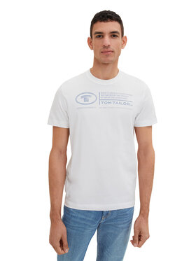 Tom Tailor Tom Tailor T-Shirt 1035611 Biały Regular Fit