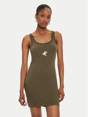 One Teaspoon One Teaspoon Φόρεμα καλοκαιρινό 26495C Πράσινο Slim Fit