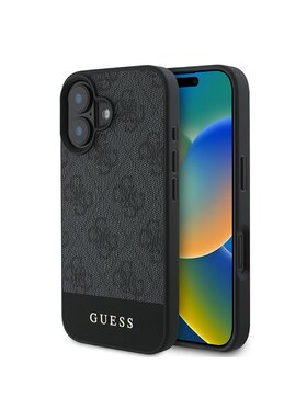 Guess Guess Etui na telefon Apple iPhone 16 Plus Szary