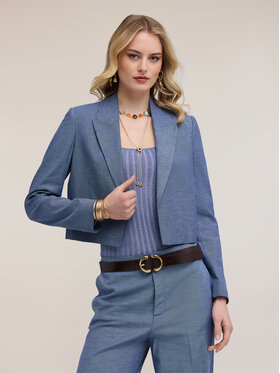 Motivi Motivi Giacca di transizione Q061Q001078N004 Turchese Regular Fit