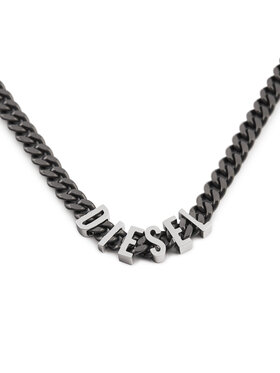 Diesel Ogrlica Font Chain DX1487060 Crna