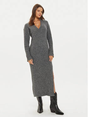 Liu Jo Liu Jo Rochie tricotată WF4532 MA57P Gri Slim Fit