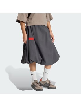 adidas adidas Spódnica midi AUDI REVOLUT F1 TEAM ELEVATED WOVEN Czarny Loose Fit