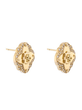 Guess Guess Naušnice JUBE05 510JW Zlatá