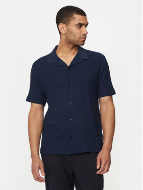 BOSS Boss Риза Powell 129 50513055 Тъмносин Regular Fit
