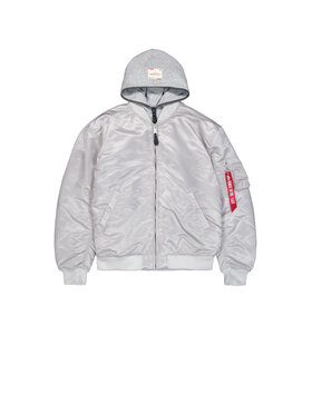 Alpha Industries Alpha Industries Kurtka bomber MA-1 D-Tec Studio Bomber Jacket Szary Regular Fit