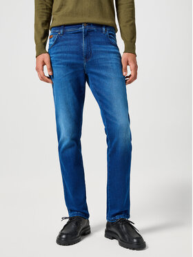 Wrangler Wrangler Jeansy TEXAS SLIM Niebieski Regular Fit