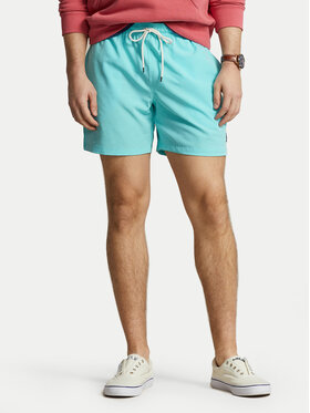 Polo Ralph Lauren Polo Ralph Lauren Plavecké šortky 710907255004 Tyrkysová Regular Fit