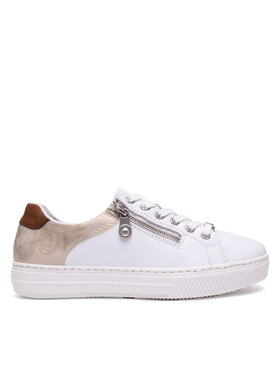 Rieker Rieker Sneakersy L59A1-81 Bílá