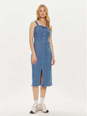 Vero Moda Vero Moda Sukienka jeansowa Saila 10310393 Niebieski Regular Fit