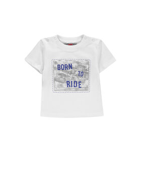 Kanz Kanz T-Shirt 1912681-1000 Biały Basic Fit