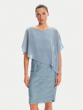 Swing Swing Rochie cocktail 50004700 Albastru celest Regular Fit