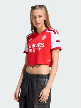 adidas adidas Koszulka techniczna 164890 Czerwony Regular Fit