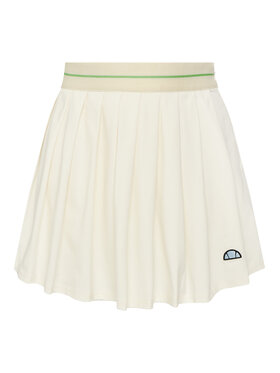 Ellesse Ellesse Spódnica plisowana SGZ21968904 Écru Regular Fit