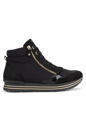 Remonte Remonte Schnürschuhe D1370-01 Schwarz