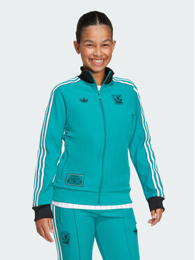 adidas adidas Kurtka wielofunkcyjna Liverpool FC Terrace Icons Zielony Regular Fit