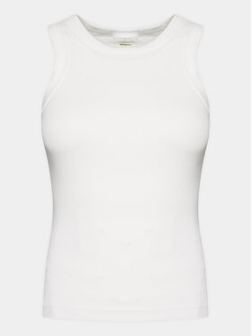 Gina Tricot Gina Tricot Top Basic 13894 Weiß Regular Fit