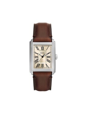 Fossil Fossil Zegarek Carraway FS6012 Brązowy