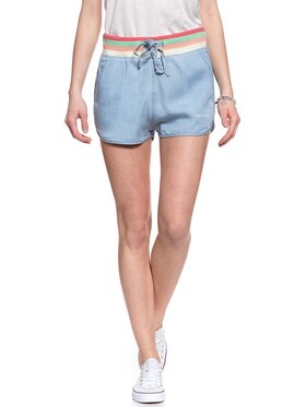Wrangler Wrangler Szorty materiałowe TENCEL SHORT Kolorowy Regular Fit