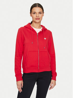 Guess Guess Majica dugih rukava W4YQ03 KC811 Crvena Regular Fit