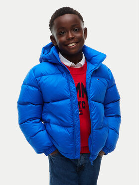 Tommy Hilfiger Tommy Hilfiger Vatovaná bunda Essential KB0KB10091 Modrá Regular Fit