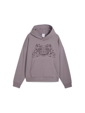 Puma Puma Bluza 632414 Fioletowy Regular Fit