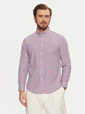 Tommy Hilfiger Tommy Hilfiger Koszula Classic MW0MW37549 Czerwony Regular Fit