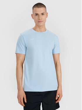 4F 4F T-Shirt 4FRSS25TTSHM2687-34S Niebieski Regular Fit