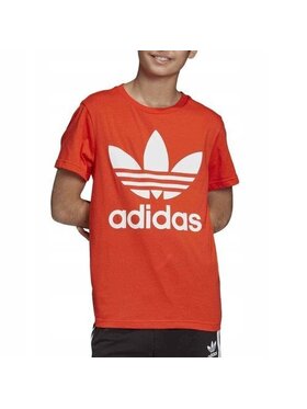 adidas Originals adidas Originals T-Shirt TREFOIL TEE Czerwony Regular Fit