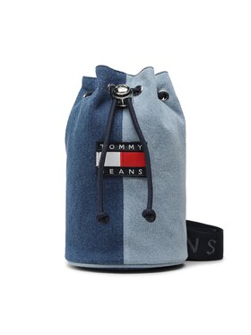 Tommy Jeans Tommy Jeans Umhängetasche Tjw Heritage Sling Bag Denim AW0AW14834 Blau