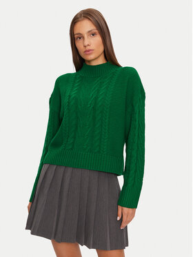 Brave Soul Brave Soul Dolčevita LK-274SAZZAB Zelena Regular Fit