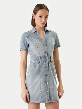 Morgan Morgan Jeans haljina 241-ROGLA Svijetloplava Regular Fit