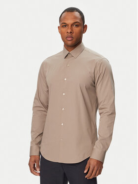 Calvin Klein Calvin Klein Cămașă Essentials LV019EU037 Bej Slim Fit