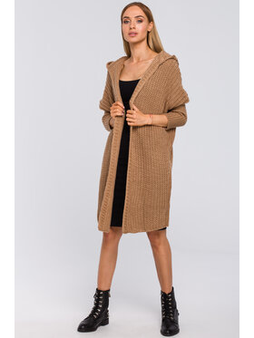 Made of Emotion Made of Emotion Cardigan M475 Marrone Custom Fit