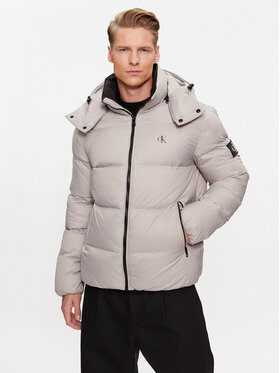 Calvin Klein Jeans Calvin Klein Jeans Geacă din puf Essentials J30J323468 Gri Regular Fit