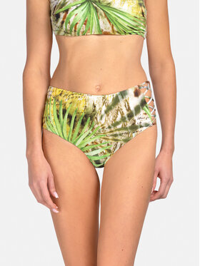 Miss Lou Miss Lou Dół od bikini D-JR1-Z Zielony