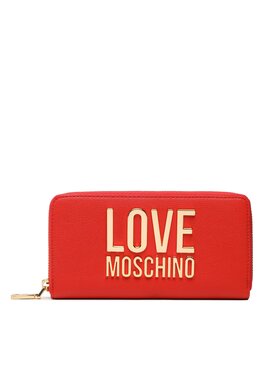 LOVE MOSCHINO LOVE MOSCHINO Veľká dámska peňaženka JC5611PP1GLI0500 Červená