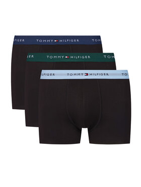 Tommy Hilfiger Tommy Hilfiger Set de boxeri﻿ UM0UM02763 Negru