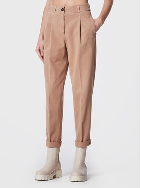 Peserico Easy Peserico Easy Hlače M04719T3 02497 Bež Regular Fit
