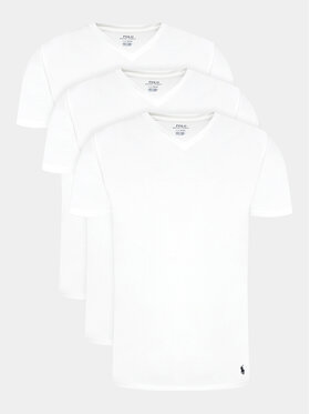 Polo Ralph Lauren Polo Ralph Lauren 3-dílná sada T-shirts 714936903001 Bílá Slim Fit