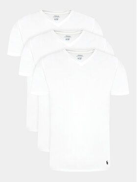 Polo Ralph Lauren Polo Ralph Lauren Komplet 3 t-shirtów 714936903001 Biały Slim Fit