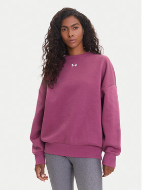 Under Armour Under Armour Bluza Ua Rival 1386463 Różowy Oversize