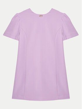 TWINSET TWINSET Elegantní šaty 251GJ2QN9 Fialová Slim Fit