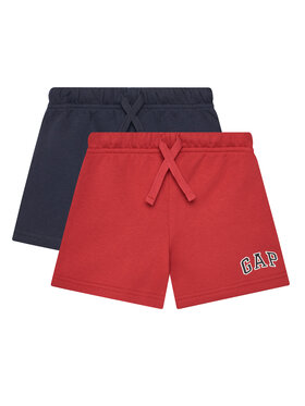 Gap Gap 2er-Set Sportshorts 723598 Dunkelblau Regular Fit