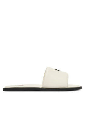 Tommy Jeans Tommy Jeans Natikače Tjw Soft Padded Casual Slide EN0EN02950 Bijela