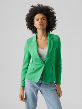 Vero Moda Vero Moda Marynarka Julia 10154123 Zielony Regular Fit