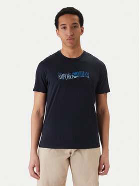 Emporio Armani Emporio Armani T-Shirt EM000574 AF20451 FB335 Niebieski